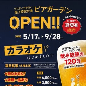 【兵庫/加西】アスティアかさい ビアガーデン 2024